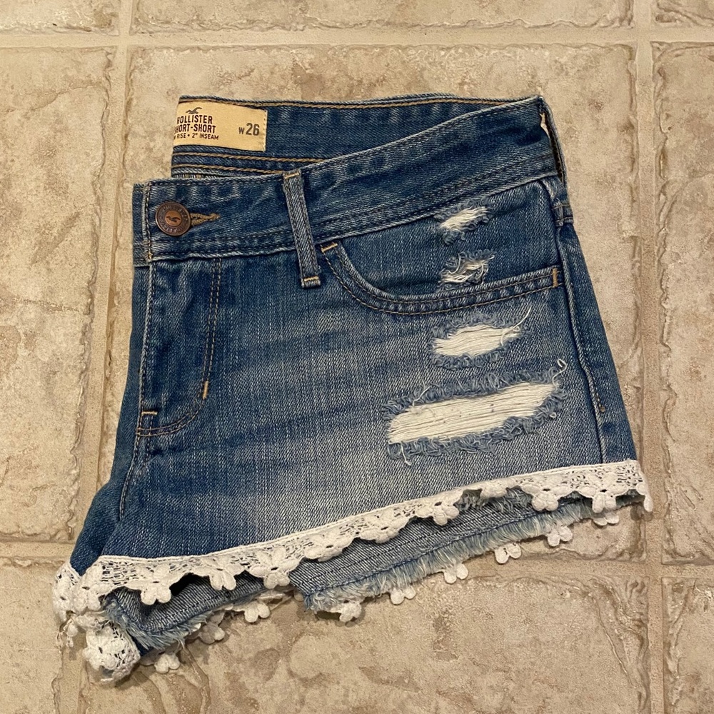 Hollister Shorts w/ Floral Design